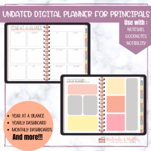 Digital Planner For Principals: Paperless Planning - Melinda S. Miller